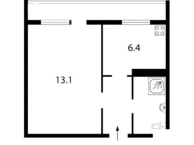 1-комнатная квартира по адресу ул. Горловская (площадь 30 м²) - Atlanta.ua - imageAlt 26