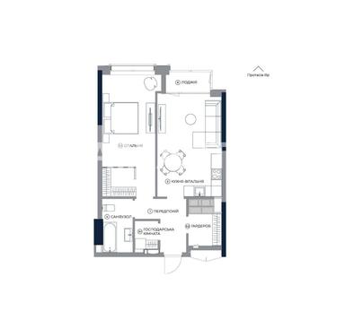 1-кімнатна квартира за адресою вул. Антоновича (площа 58,1 м²) - Atlanta.ua - фото 28