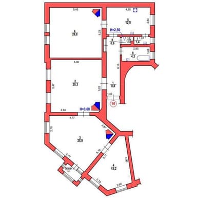 Многокомнатная квартира по адресу ул. Тихая (площадь 127 м²) - Atlanta.ua - imageAlt 28