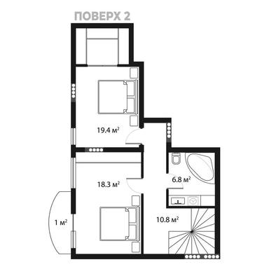 Багатокімнатна квартира за адресою Петефі Шандора пл. (площа 125,9 м²) - Atlanta.ua - фото 28
