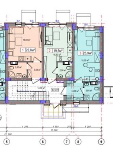 1-комнатная квартира по адресу (площадь 25,9 м²) - Atlanta.ua - фото 12