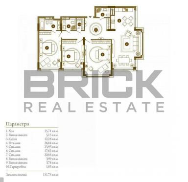 3-комнатная квартира по адресу Оболонский просп. (площадь 134,8 м²) - Atlanta.ua - фото 28