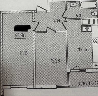 2-комнатная квартира по адресу Куликово поле пл. (площадь 64 м²) - Atlanta.ua - фото 46