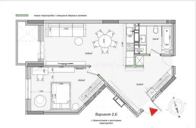 1-room apartment apartment by the address (area 61,9 m²) - Atlanta.ua - photo 23