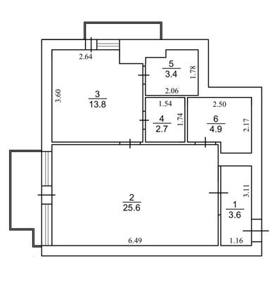 1-room apartment apartment by the address st. Ul Universitetskaya (area 55,6 m²) - Atlanta.ua - photo 31