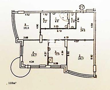 3-кімнатна квартира за адресою вул. Підвисоцького (площа 118 м²) - Atlanta.ua - фото 46