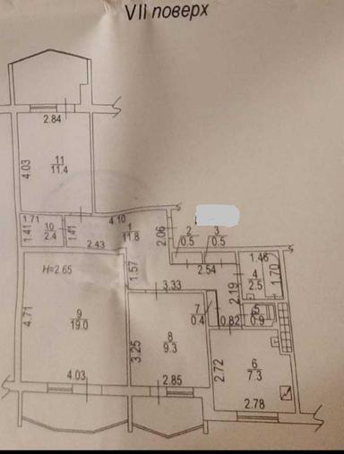 3-комнатная квартира по адресу ул. Стеценко (площадь 76 м²) - Atlanta.ua - фото 26