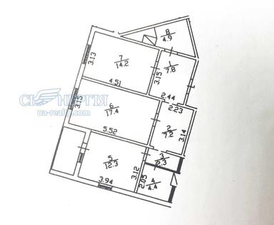 2-rooms apartment apartment by the address st. Kievskaya (area 72,7 m²) - Atlanta.ua - photo 13