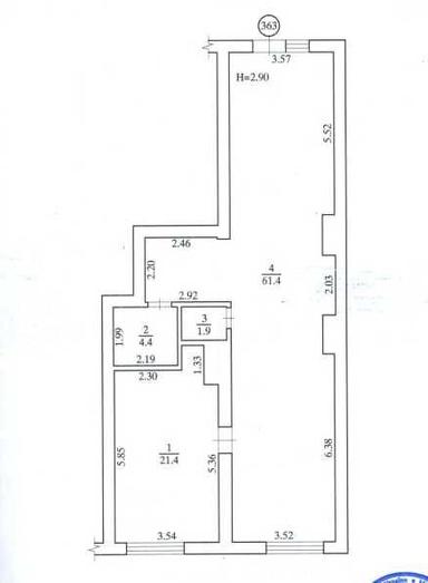 Комерційна нерухомість за адресою вул. Олевська (площа 89 м²) - Atlanta.ua - фото 20