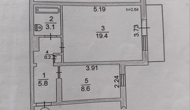 1-комнатная квартира по адресу ул. Приморская (площадь 40 м²) - Atlanta.ua - imageAlt 42