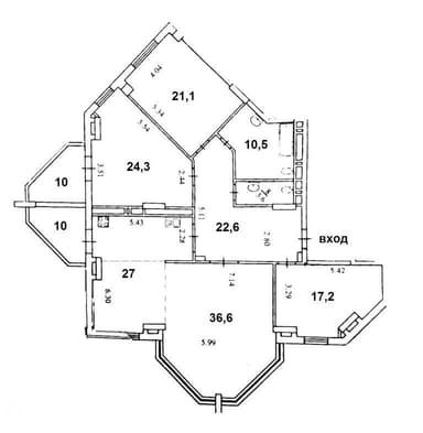 Многокомнатная квартира по адресу (площадь 167 м²) - Atlanta.ua - imageAlt 32