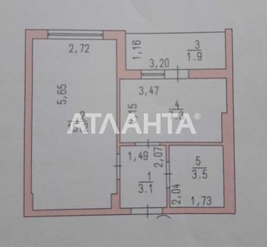 1-room apartment apartment by the address st. Fruktovaya (area 33 m²) - Atlanta.ua - photo 20