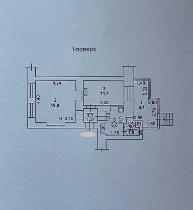 2-rooms apartment apartment by the address st. Kulikovo pole pl Oktyabrskoy revolyutsii pl (area 52 m²) - Atlanta.ua - photo 30