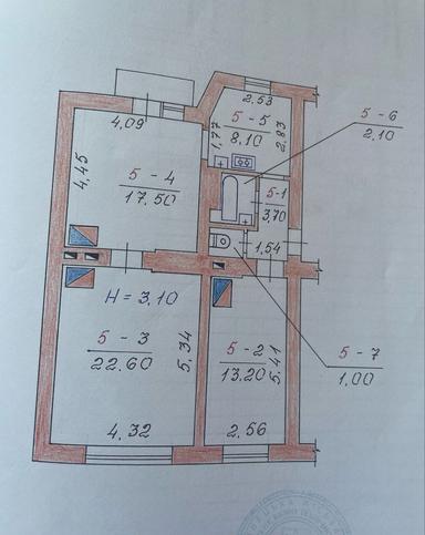 3-rooms apartment apartment by the address st. Tikhaya (area 70 m²) - Atlanta.ua - photo 19