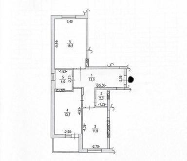 2-кімнатна квартира за адресою вул. Метрологічна (площа 65,5 м²) - Atlanta.ua - фото 14