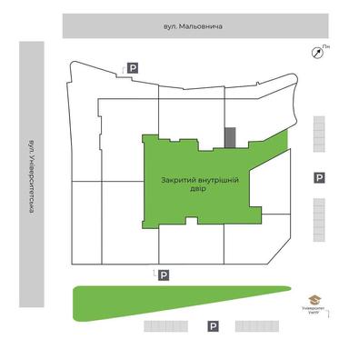 1-кімнатна квартира за адресою Петефі Шандора пл. (площа 36,8 м²) - Atlanta.ua - фото 28