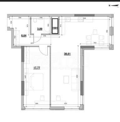 2-комнатная квартира по адресу ул. Андрея Верхогляда (площадь 69,5 м²) - Atlanta.ua - фото 12