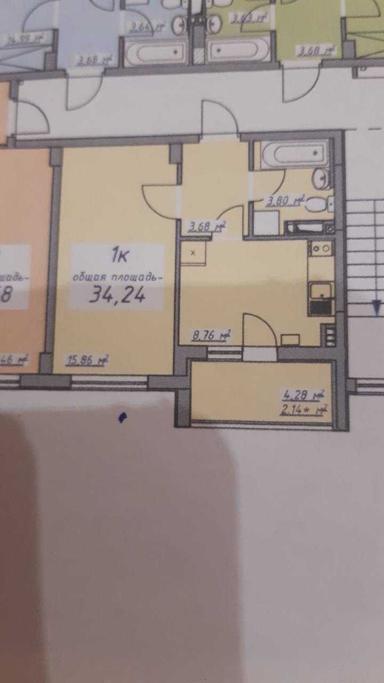 1-комнатная квартира по адресу ул. Китобойная (площадь 34 м²) - Atlanta.ua - фото 43