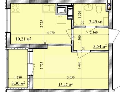 1-кімнатна квартира за адресою вул. Університетська (площа 35,3 м²) - Atlanta.ua - фото 12