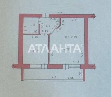1-комнатная квартира по адресу Люстдорфская дор. (площадь 45,3 м²) - Atlanta.ua - фото 16