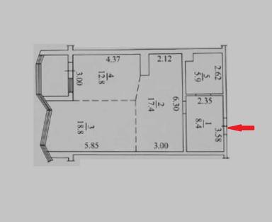 2-комнатная квартира по адресу Куликово поле пл. (площадь 68 м²) - Atlanta.ua - фото 32