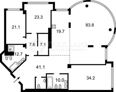 4+-rooms apartment apartment by the address st. Bulvar Druzhby Narodov (area 260 m²) - Atlanta.ua - photo 7