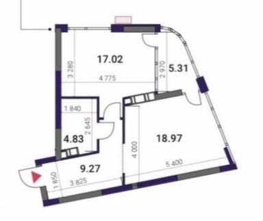 1-room apartment apartment by the address st. Ul Prichalnaya (area 55,4 m²) - Atlanta.ua - photo 12