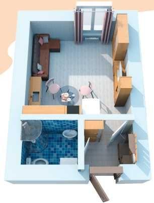 1-room apartment apartment by the address (area 19,5 m²) - Atlanta.ua - photo 19