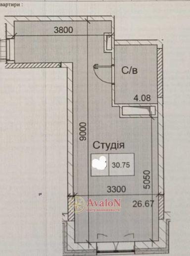 1-кімнатна квартира за адресою вул. Трамвайна (площа 31 м²) - Atlanta.ua - фото 15