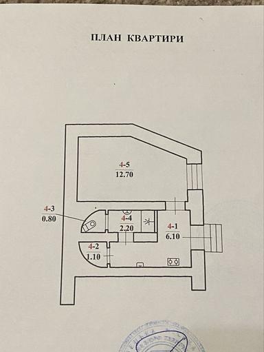 1-кімнатна квартира за адресою вул. Героїв Майдану (площа 29 м²) - Atlanta.ua - фото 32