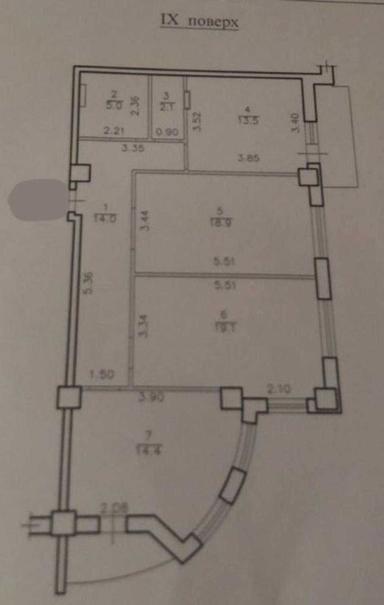 3-rooms apartment apartment by the address st. Pedagogicheskiy per (area 89 m²) - Atlanta.ua - photo 28