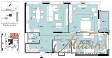 3-rooms apartment apartment by the address st. Delovaya (area 110 m²) - Atlanta.ua - photo 26