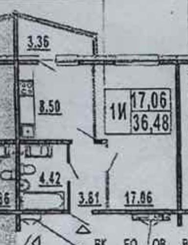 1-кімнатна квартира за адресою (площа 37 м²) - Atlanta.ua - фото 9