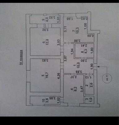 3-комнатная квартира по адресу ул. Бандеры Степана (площадь 74,8 м²) - Atlanta.ua - фото 8