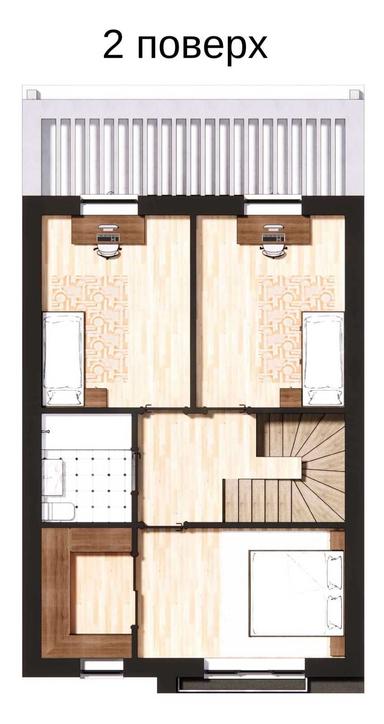 House by the address st. Bogdana Khmelnitskogo (area 95 m²) - Atlanta.ua - photo 11