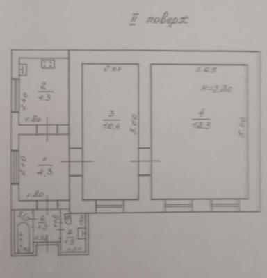 2-кімнатна квартира за адресою вул. 13-го трамваю лінія (площа 41 м²) - Atlanta.ua - фото 14