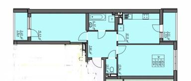 2-комнатная квартира по адресу ул. Грушевского Михаила (площадь 64,4 м²) - Atlanta.ua - фото 40
