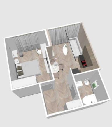 1-кімнатна квартира за адресою вул. Проценка (площа 39 м²) - Atlanta.ua - фото 46