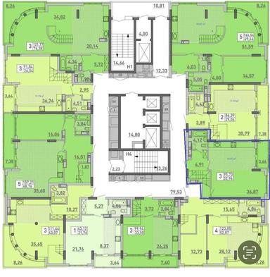 3-кімнатна квартира за адресою вул. Вишгородська (площа 94 м²) - Atlanta.ua - фото 25