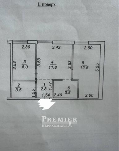 2-rooms apartment apartment by the address st. Kitoboynaya (area 43 m²) - Atlanta.ua - photo 16