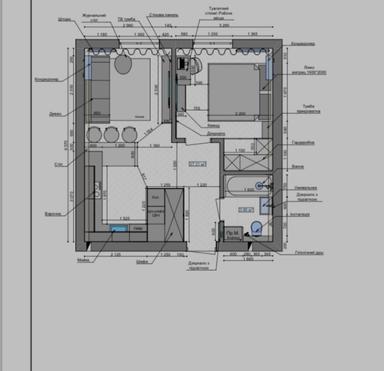 2-кімнатна квартира за адресою (площа 42 м²) - Atlanta.ua - фото 43