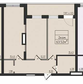 2-комнатная квартира по адресу ул. Дача Ковалевского (площадь 64 м²) - Atlanta.ua - фото 21