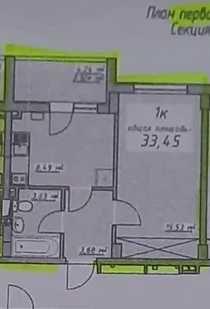 1-комнатная квартира по адресу ул. Фруктовая (площадь 34 м²) - Atlanta.ua - фото 12