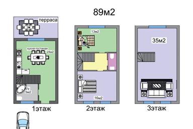 Будинок за адресою вул. Одеса-головна (площа 89 м²) - Atlanta.ua - фото 14