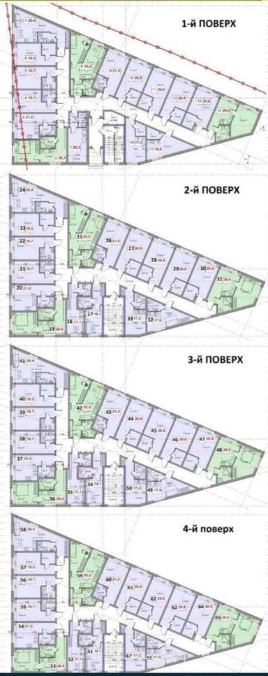 1-кімнатна квартира за адресою вул. Джерельна (площа 26,6 м²) - Atlanta.ua - фото 4