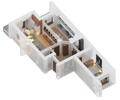 2-кімнатна квартира за адресою вул. Антоненка-Давидовича (площа 71 м²) - Atlanta.ua - фото 29