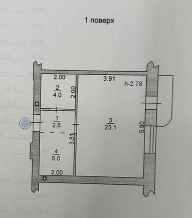 1-комнатная квартира по адресу (площадь 36 м²) - Atlanta.ua - фото 21