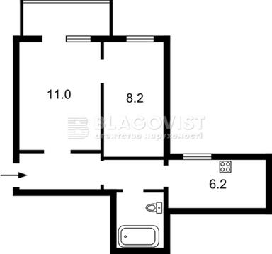 2-кімнатна квартира за адресою (площа 42 м²) - Atlanta.ua - фото 24