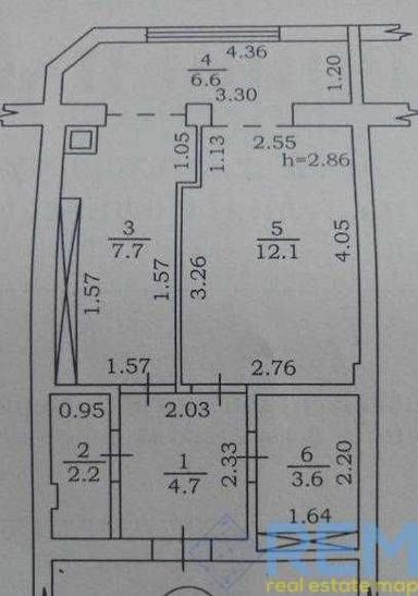 1-room apartment apartment by the address st. Protsenko (area 36,9 m²) - Atlanta.ua - photo 18