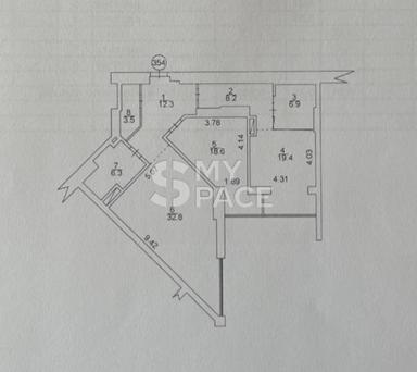 2-кімнатна квартира за адресою бульвар Дружби Народів (площа 108 м²) - Atlanta.ua - фото 42